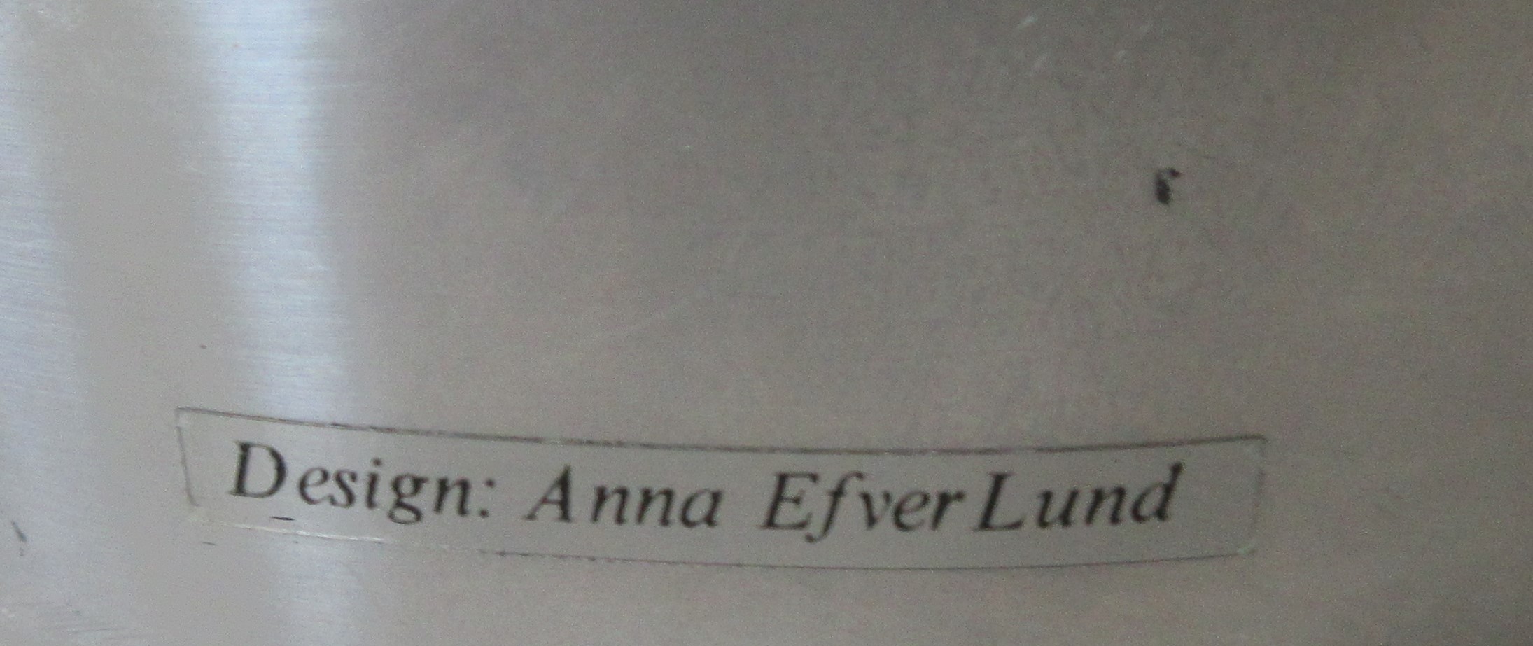 Anna Efverlund - Aluminium Design vaas kopen? Bied vanaf 25!