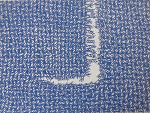 Har Sanders - GEWEVEN STUK STOF / KLEURLITHO / 50x70cm / SIG / 1972 kopen? Bied vanaf 25!