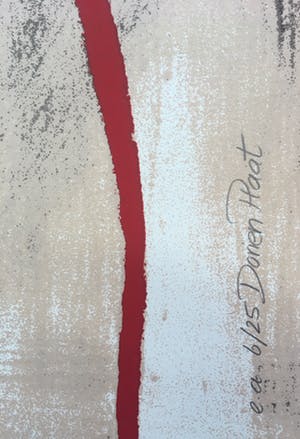 Dorien Plaat - Zeefdruk, Little Red Riding Hood (Groot) kopen? Bied vanaf 1!