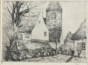 Henriette Pessers - Ets, Dorpsgezicht kopen? Bied vanaf 35!