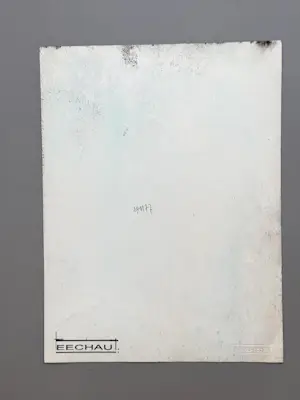 Eugène Eechaut - Inktcompositie, 1977 kopen? Bied vanaf 50!