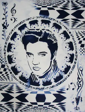 Hugo Kaagman - Litho: 'Elvis' - 1997 kaufen? Bieten Sie von 50!