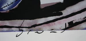 Herman Brood - zeer grote zeefdruk: Haven kopen? Bied vanaf 10!