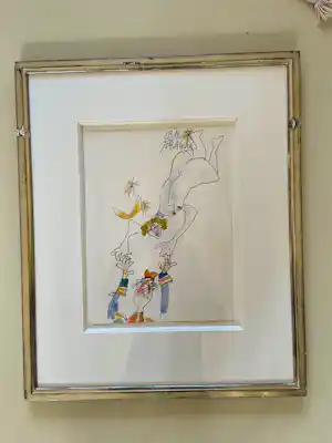 Joze Ciuha - zonder titel verkocht voor € 80!