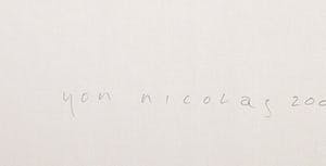 Yon Nicolas - Acryl op doek, Abstracte compositie - Ingelijst (Groot) kopen? Bied vanaf 200!