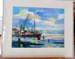 Eddy Sikma - havengezicht verkocht voor € 50!