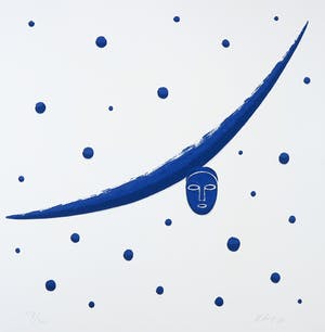 Ton Klop - Zeefdruk, Zonder titel kopen? Bied vanaf 1!