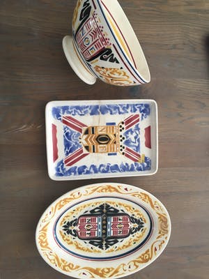 De Sphinx - Jugendstil NOF Calvé aardewerk uit 1927 kopen? Bied vanaf 50!