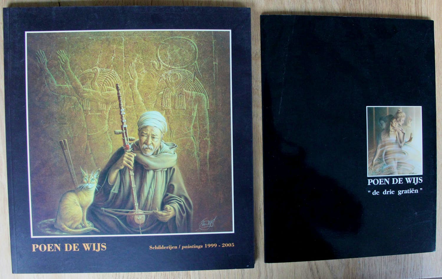 Poen de Wijs - 2 boeken: Schilderijen/''de drie gratiën kopen? Bied vanaf 49!