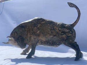 Pierre Chenet - Bronzen stier kopen? Bied vanaf 320!