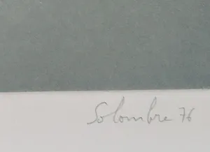 Jean Solombre - Aquatint, Kaarslicht bij raam kopen? Bied vanaf 35!