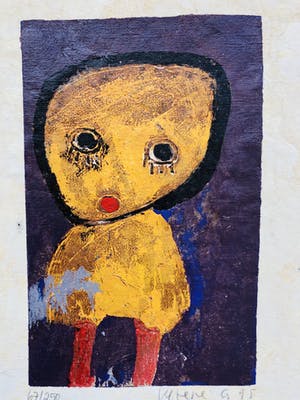 Giovanni Vetere - Portet in geel kopen? Bied vanaf 70!