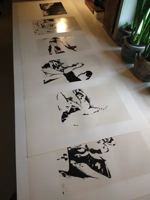 Henk van der Vet - Serie van 6 fotobewerkingen - 1967 - oplage 20 kopen? Bied vanaf 1!
