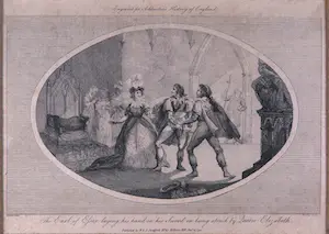 Niet of onleesbaar gesigneerd - Lot van vier gravures, Ashburton's History of England kopen? Bied vanaf 1!