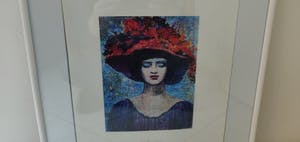 Ernst Fuchs - Frau . kopen? Bied vanaf 45!