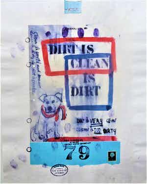 Viktor IV - DIRT IS CLEAN CLEAN IS DIRT. verkocht voor € 180!