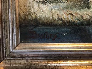 Marinus van der Sangen - Witerwilgen aan de waterkant. kopen? Bied vanaf 1!