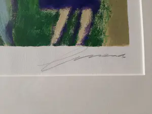 Eugène Brands - Zeefdruk. Eenhoorn kopen? Bied vanaf 250!