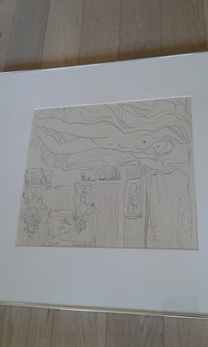 Alfons De Vogelaere - Liggend Naakt kopen? Bied vanaf 90!