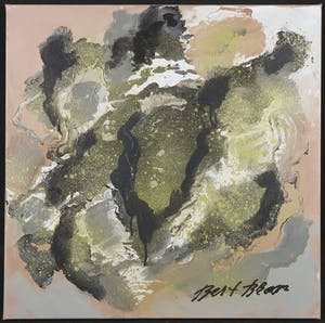 Bert Braam - Acryl op doek, Abstracte compositie kopen? Bied vanaf 35!