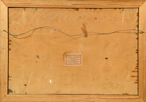 Niet of onleesbaar gesigneerd - Hollands Landschap - Boerderij aan Zandweg - Olieverf op paneel - Signatuur kopen? Bied vanaf 1!