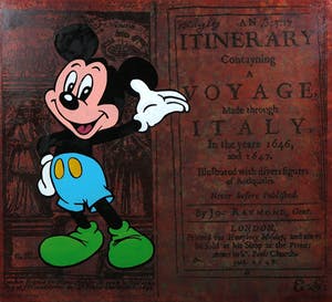 Jan Bollaert - Gemengde techniek op board, Voyage - brown (Groot) kopen? Bied vanaf 1!