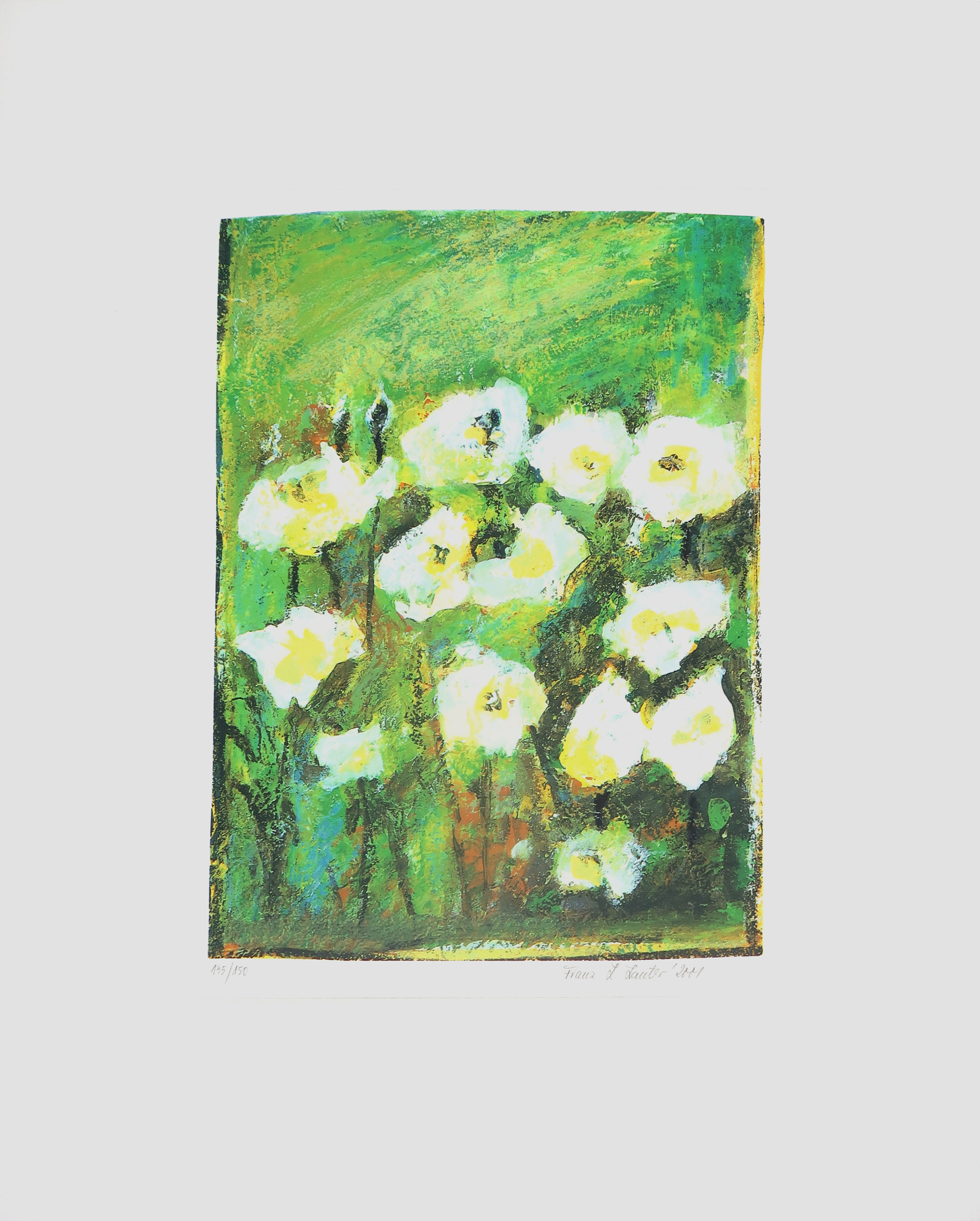 Franz Lauter - Zeefdruk, Zachte lucht kopen? Bied vanaf 20!
