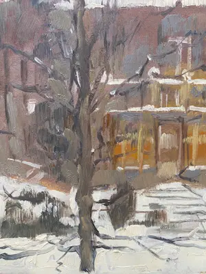 Niet of onleesbaar gesigneerd - villa in winter kopen? Bied vanaf 1!