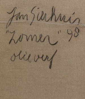 Jan Sierhuis - Olieverf op doek, Zomer (Groot) kopen? Bied vanaf 700!