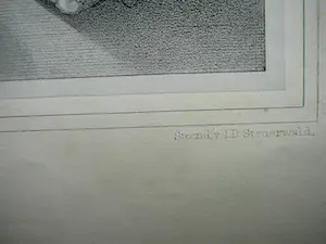 Jan Dam Steuerwald - H.W.Couwenberg bezig met een tekening kopen? Bied vanaf 20!