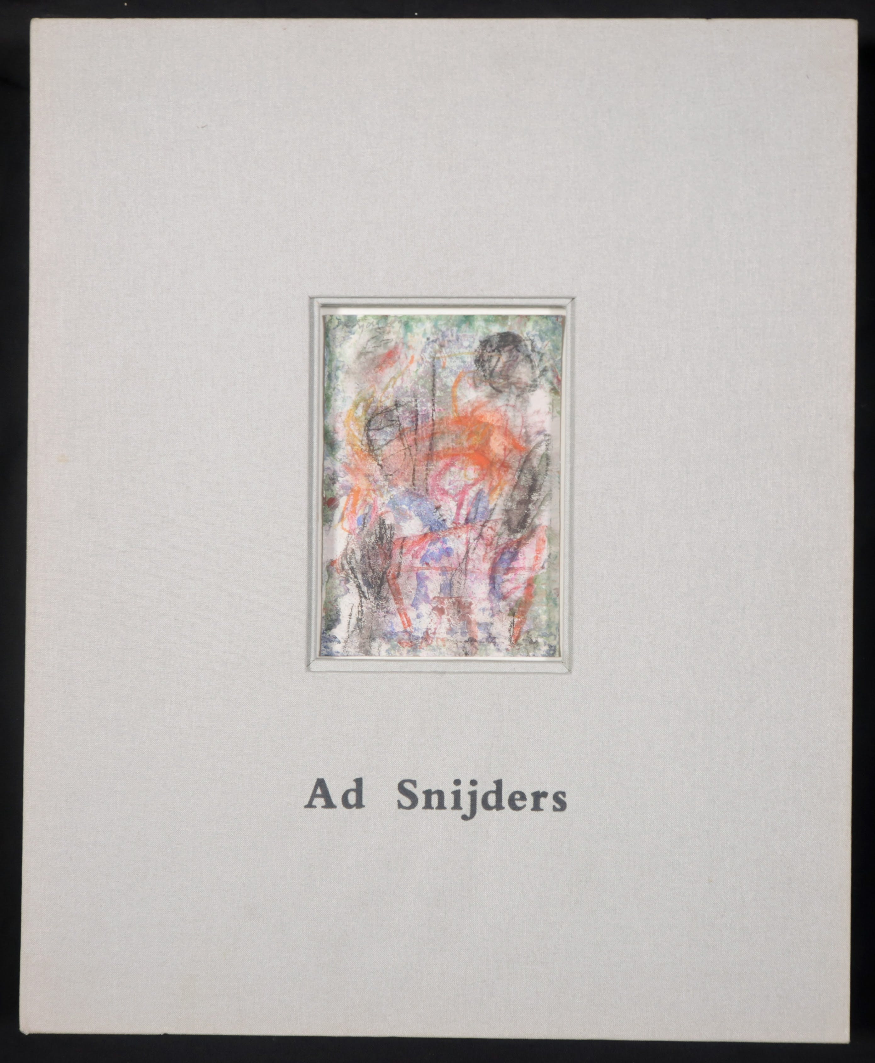 Ad Snijders - Bijzondere uitgave: monografie + origineel werk in gemengde techniek kopen? Bied vanaf 50!