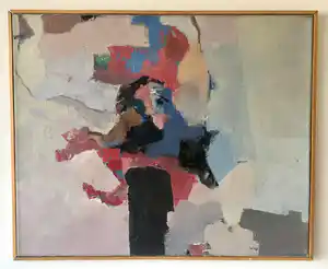 Juke Hudig - Abstractie verkocht voor € 100!