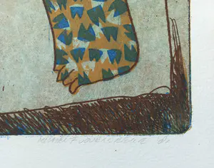 Michel van Overbeeke - De toekomst, aquatint ets kopen? Bied vanaf 40!