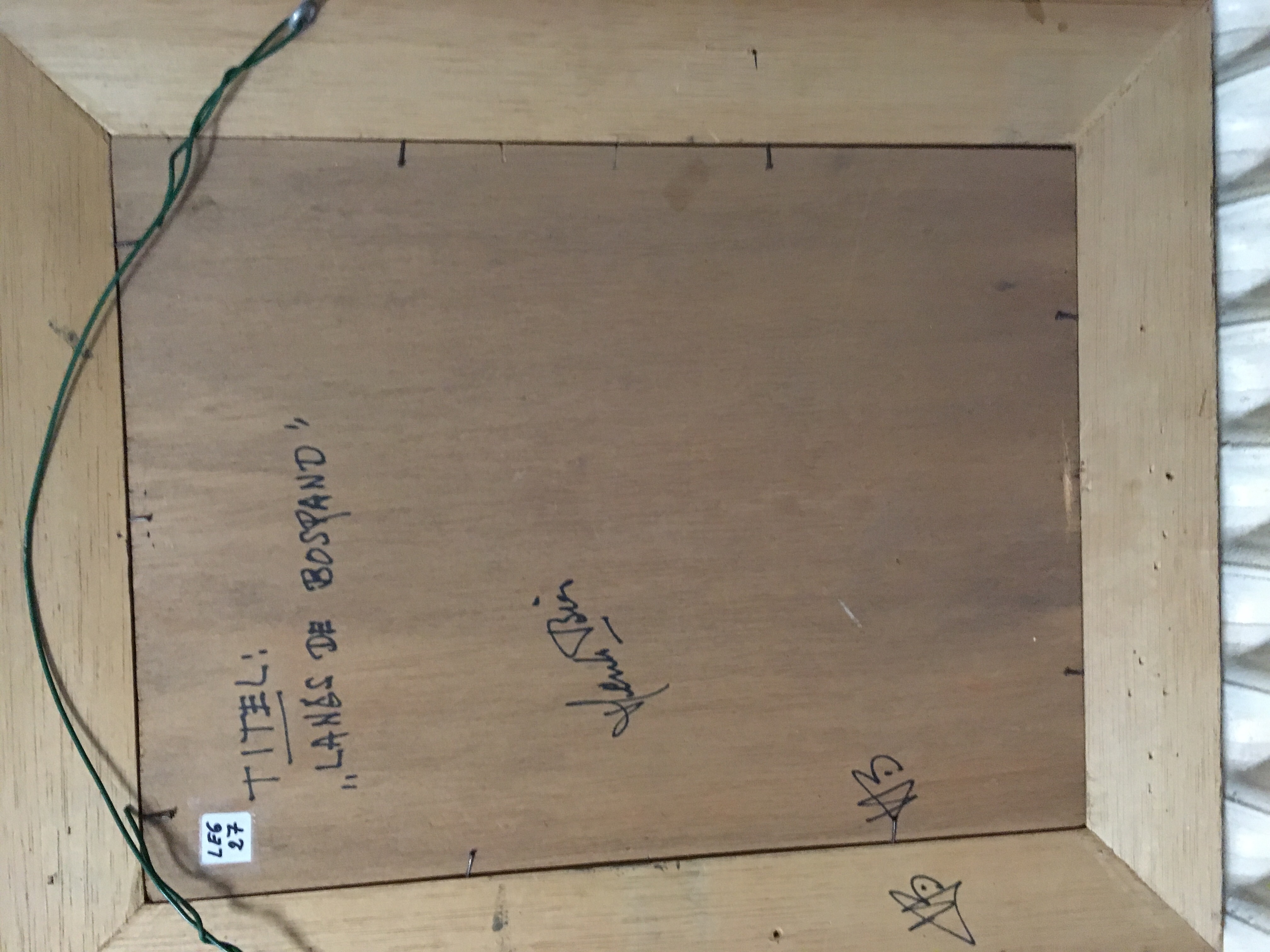 Henk Bies - Langs de bosrand kopen? Bied vanaf 75!