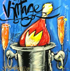 Selwyn Senatori - Polygrafie, Vintage - Met ophangsysteem verkocht voor € 80!