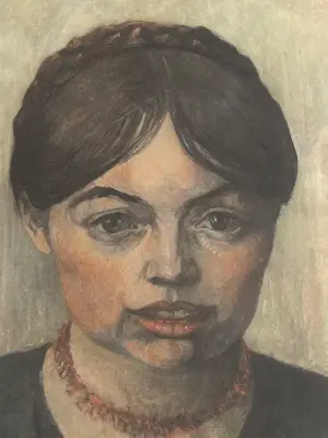 Adri Pieck - portret van Gretha Pieck (ZELDZAAM) kopen? Bied vanaf 325!