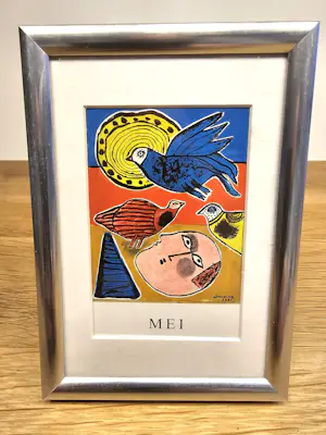 Corneille - 12 mooi ingelijste Corneille prentjes kopen? Bied vanaf 50!