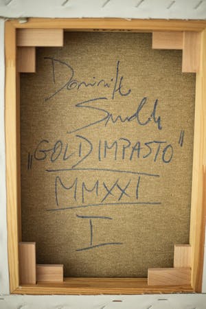 Dominik Smolik - Triptych Gold impasto kopen? Bied vanaf 1!