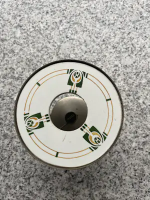 Chris van der Hoef - Art Deco dienblad en theelicht kopen? Bied vanaf 125!