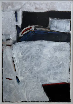 Jan Radersma - Gouache (1988) - Ingelijst. kopen? Bied vanaf 120!