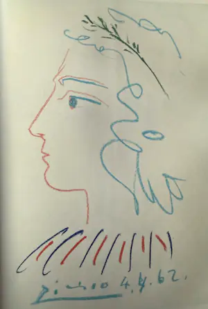 Pablo Picasso - "La Presse". kopen? Bied vanaf 29!