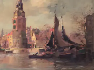 Jan Simon Knikker - Montelbaanstoren Amsterdam kopen? Bied vanaf 275!