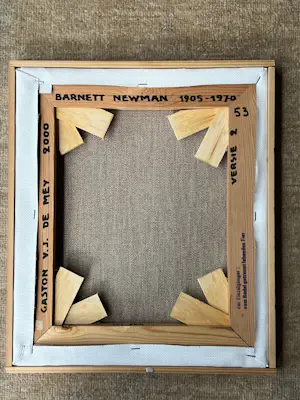 Gaston De Mey - "Donald Judd" en "Barnett Newman" kopen? Bied vanaf 550!