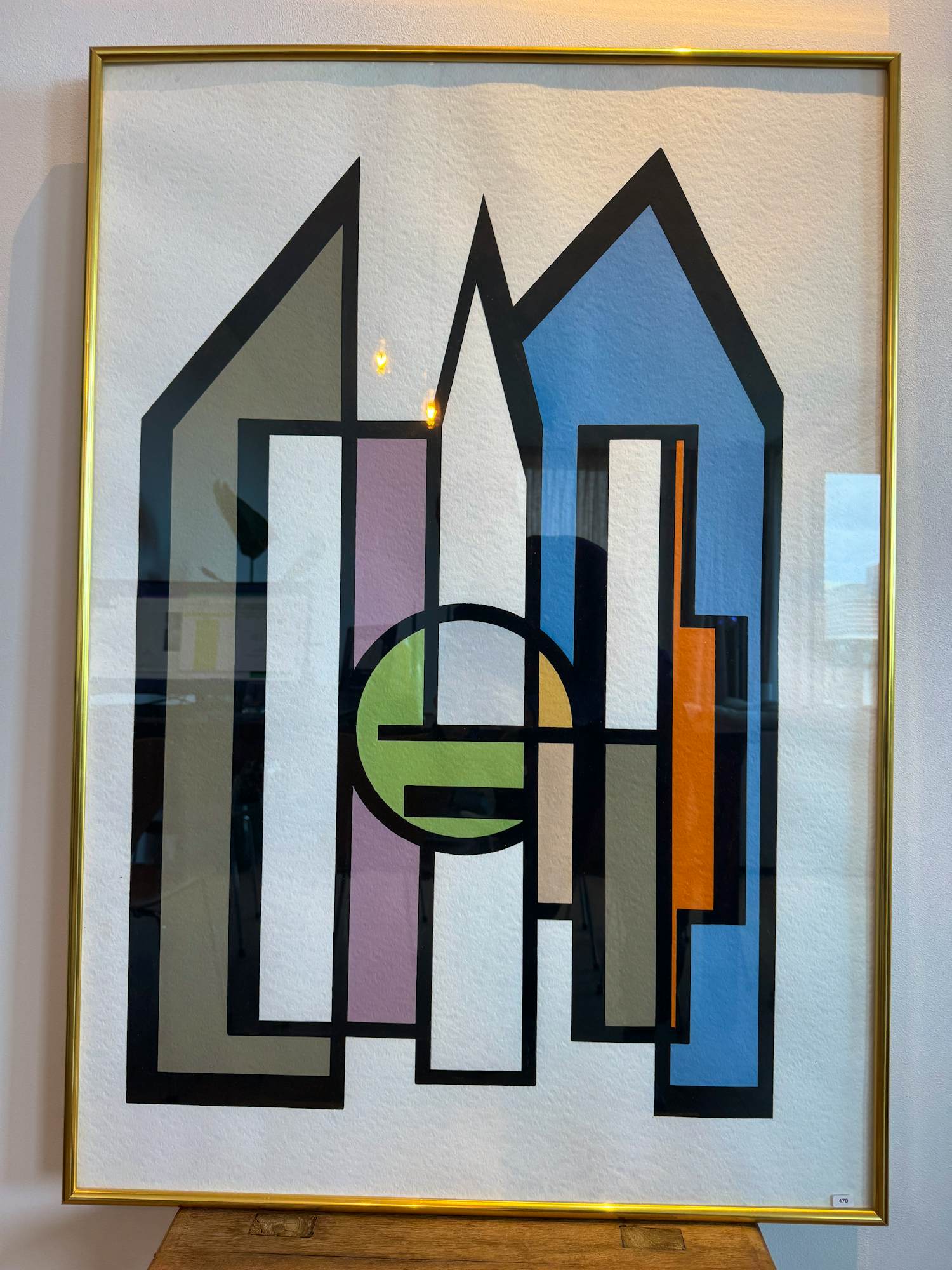 Guy Vandenbranden - Compositie (1992) - Gouache kopen? Bied vanaf 2500!