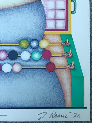 Jorg Reme - Mooie litho - Gesigneerd - 1971 - 12/175 kopen? Bied vanaf 45!
