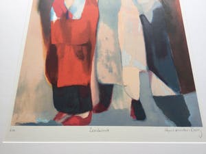 Hans van den Berg - Bordeaux | zeefdruk (Groot) - ingelijst kopen? Bied vanaf 75!