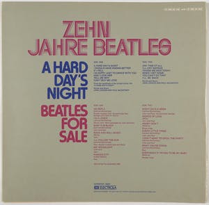 The Beatles - Zehn Jahre Beatles Jubileum-Set (Incl. Beatles For Sale & Hard Day's Night) kopen? Bied vanaf 50!