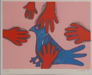 Corneille - Erg leuke zeefdruk!! kopen? Bied vanaf 225!