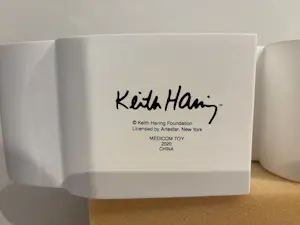 Keith Haring - Radiant Baby Statue White ( Polystone) - Medicom Toy Limited Edition kopen? Bied vanaf 600!