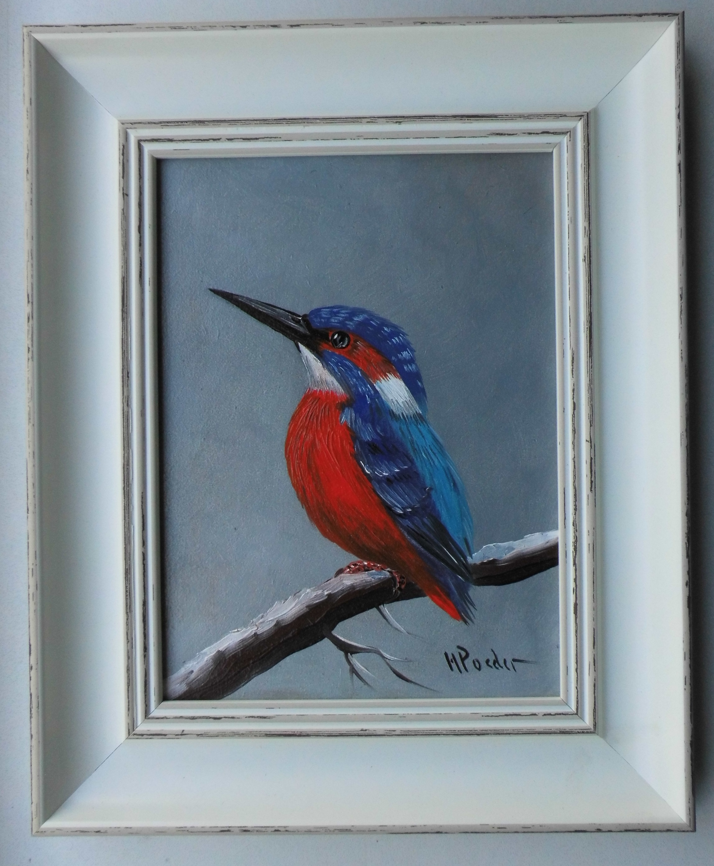 Henk Poeder - ijsvogel verkocht voor € 69!